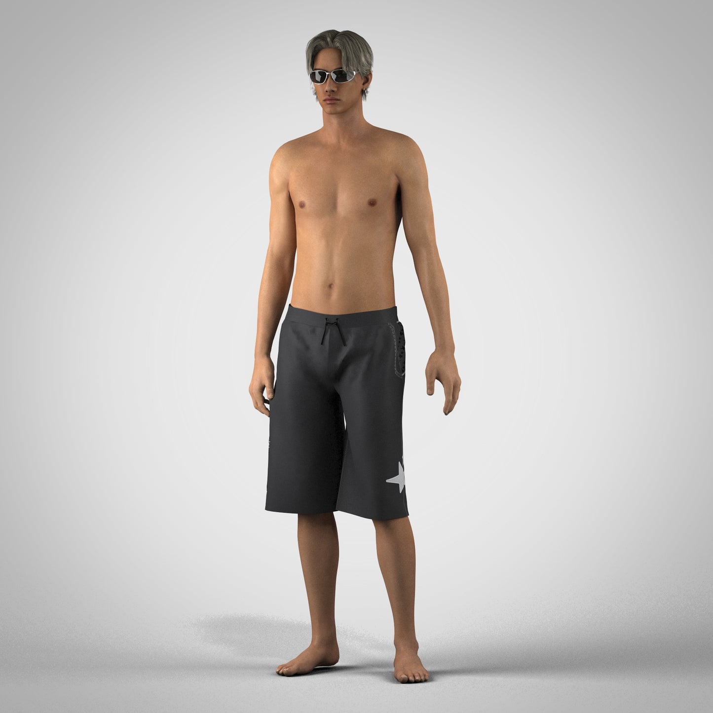 StarFlair Short "Midnight Grey"