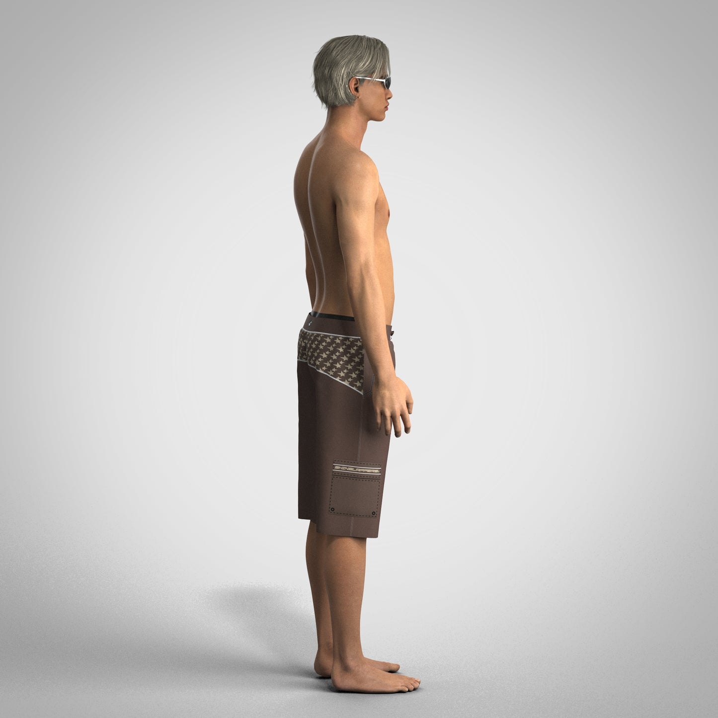 StarFlair Short in "Mocha"
