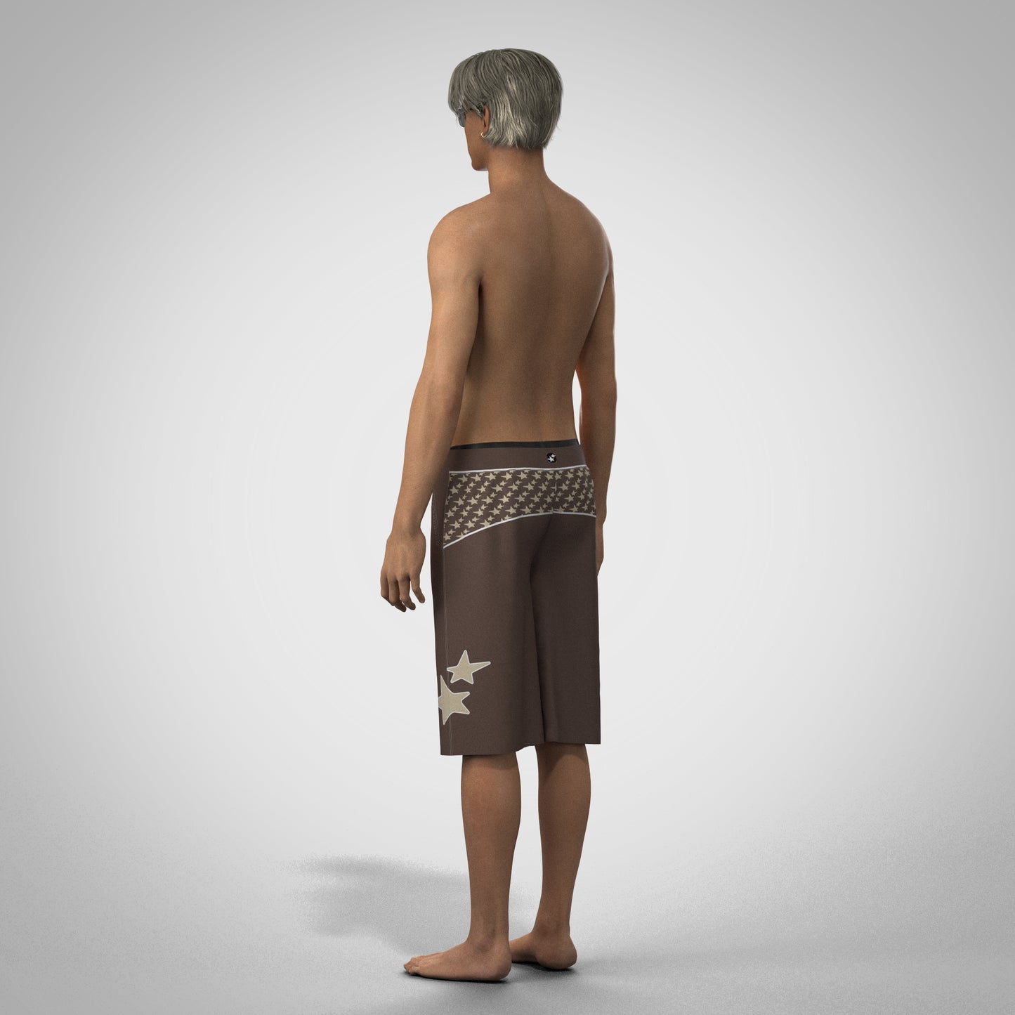 StarFlair Short in "Mocha"